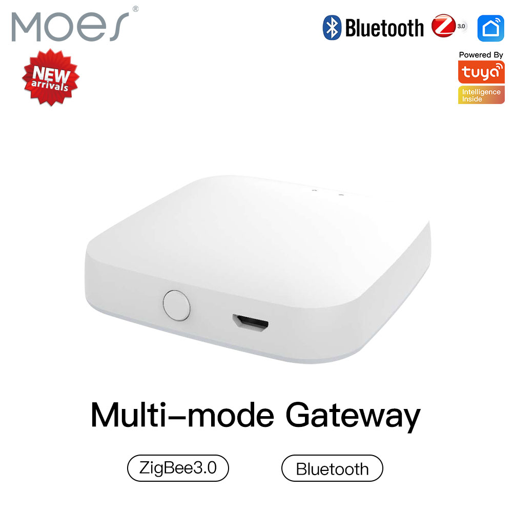 Smart Home Living - MOES Smart Gateway ZigBee Multi mode,