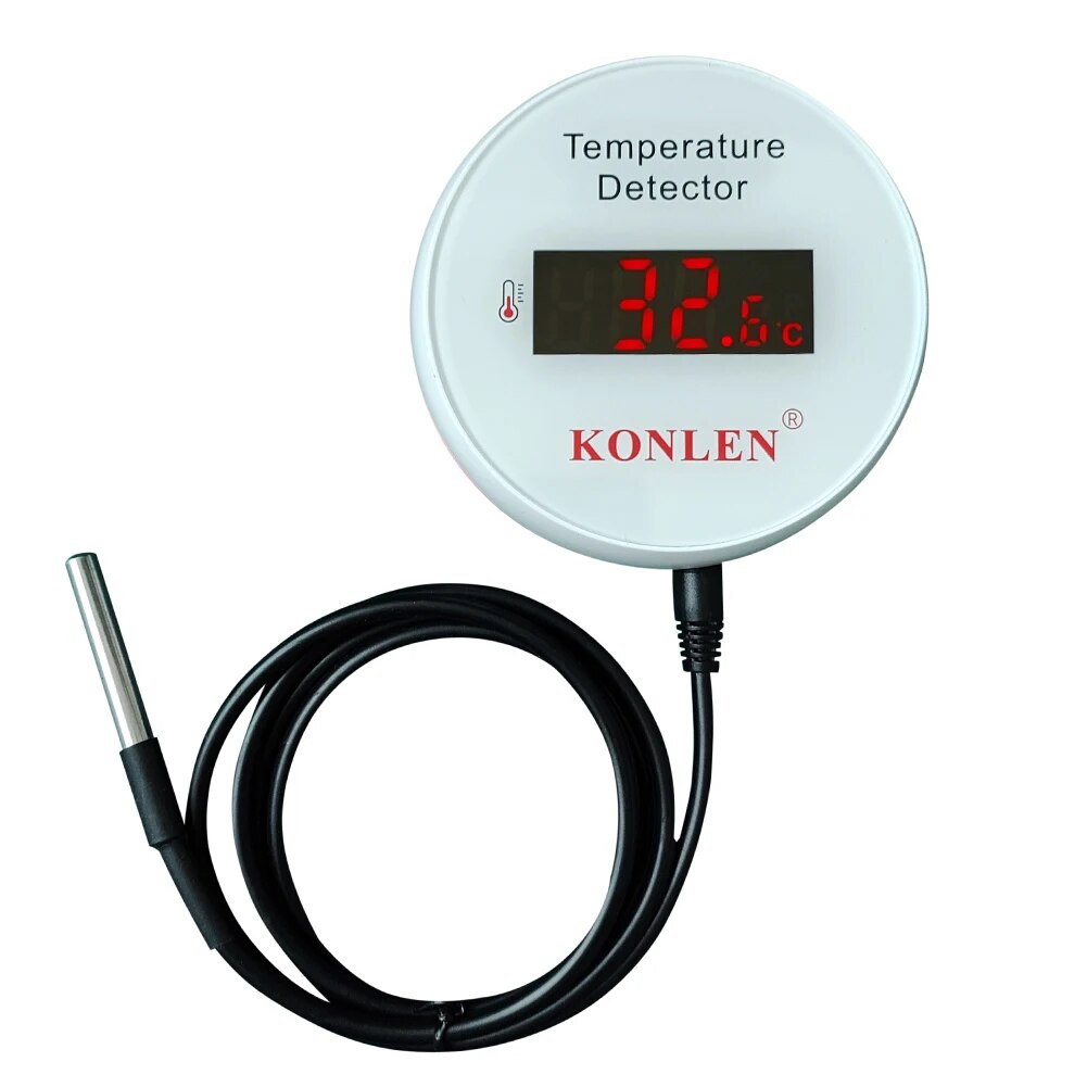 Smart Home Design - KONLEN Tuya Sensor temperatur Wifi, termometer