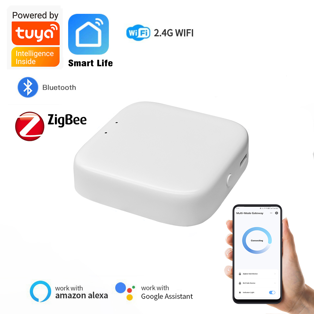 Smart Home Living - Perangkat Zigbee Gateway Tuya, Hub Pintar