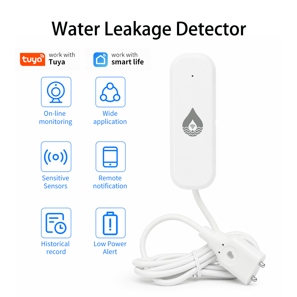 Smart Home Blog - Sensor Alarm Kebocoran Air WiFi/Zigbee YFK