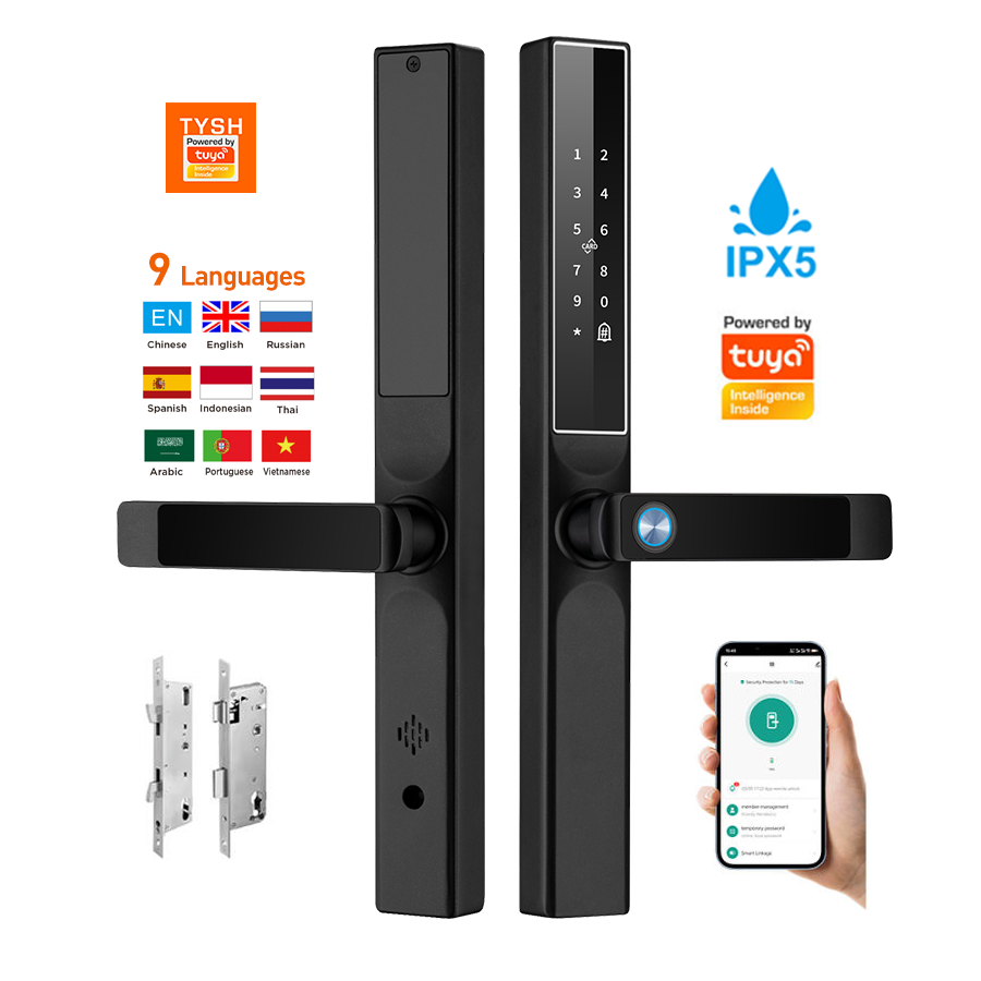 Smart Home Blog - Kunci Pintu Sidik Jari Aplikasi Tuya,