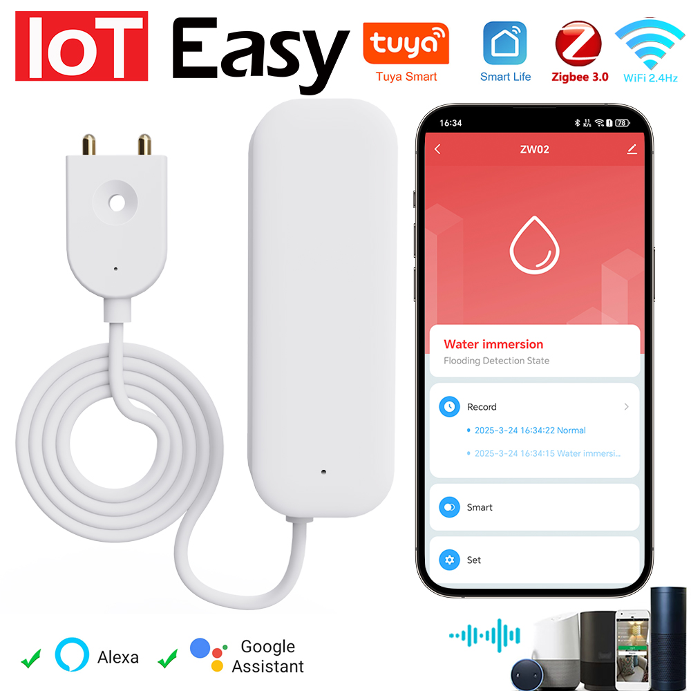 Smart Home Blog - Tuya WiFi ZigBee Sensor Air Alarm