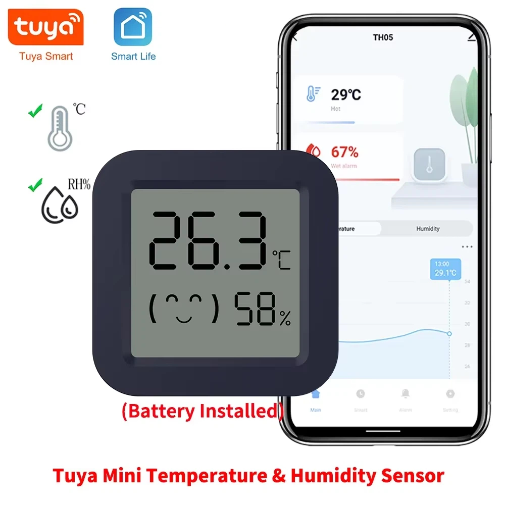 Smart Home Design - Sensor Suhu Kelembapan BT Layar LCD