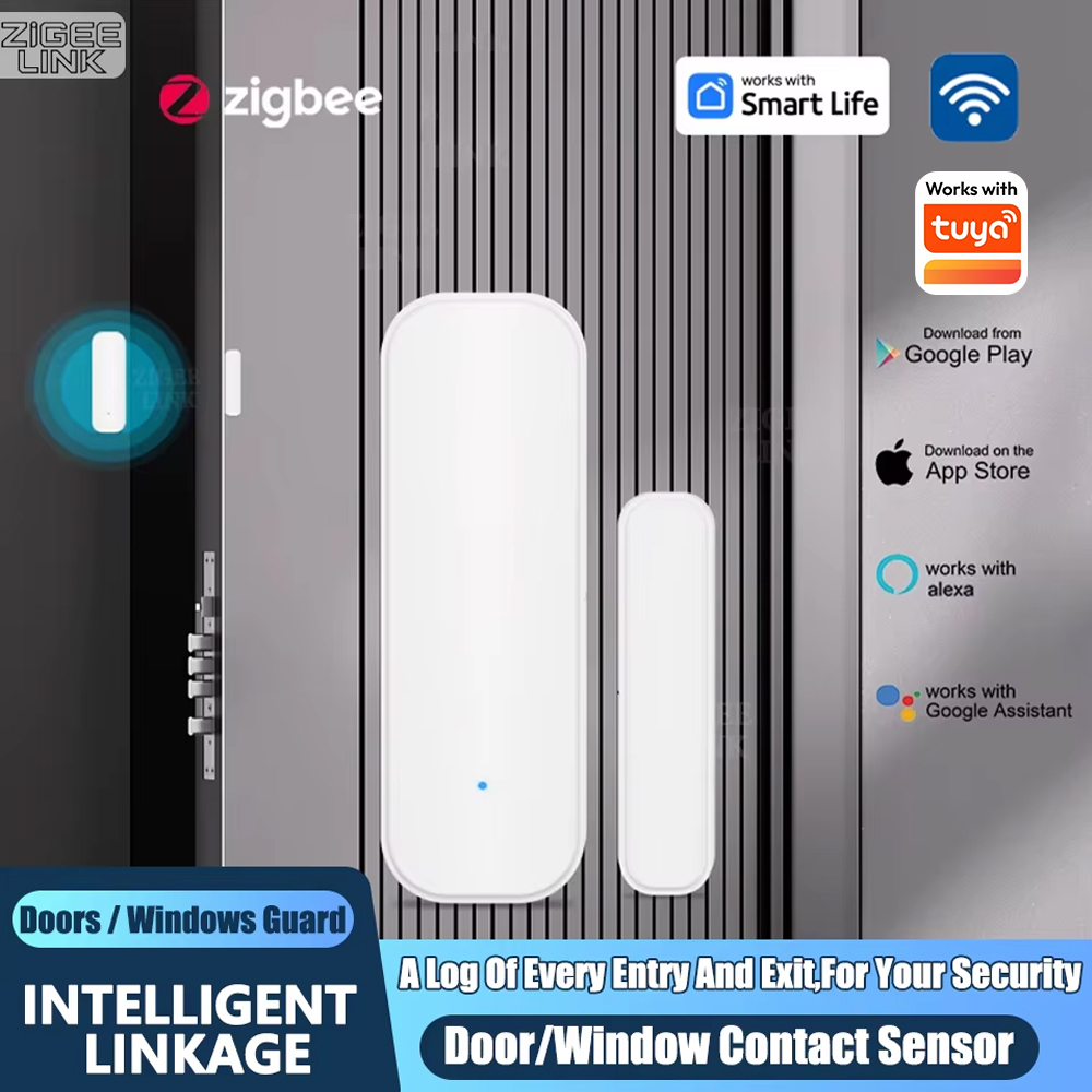 Smart Home Blog - Sensor Jendela Pintu ZigBee Detektor Alarm