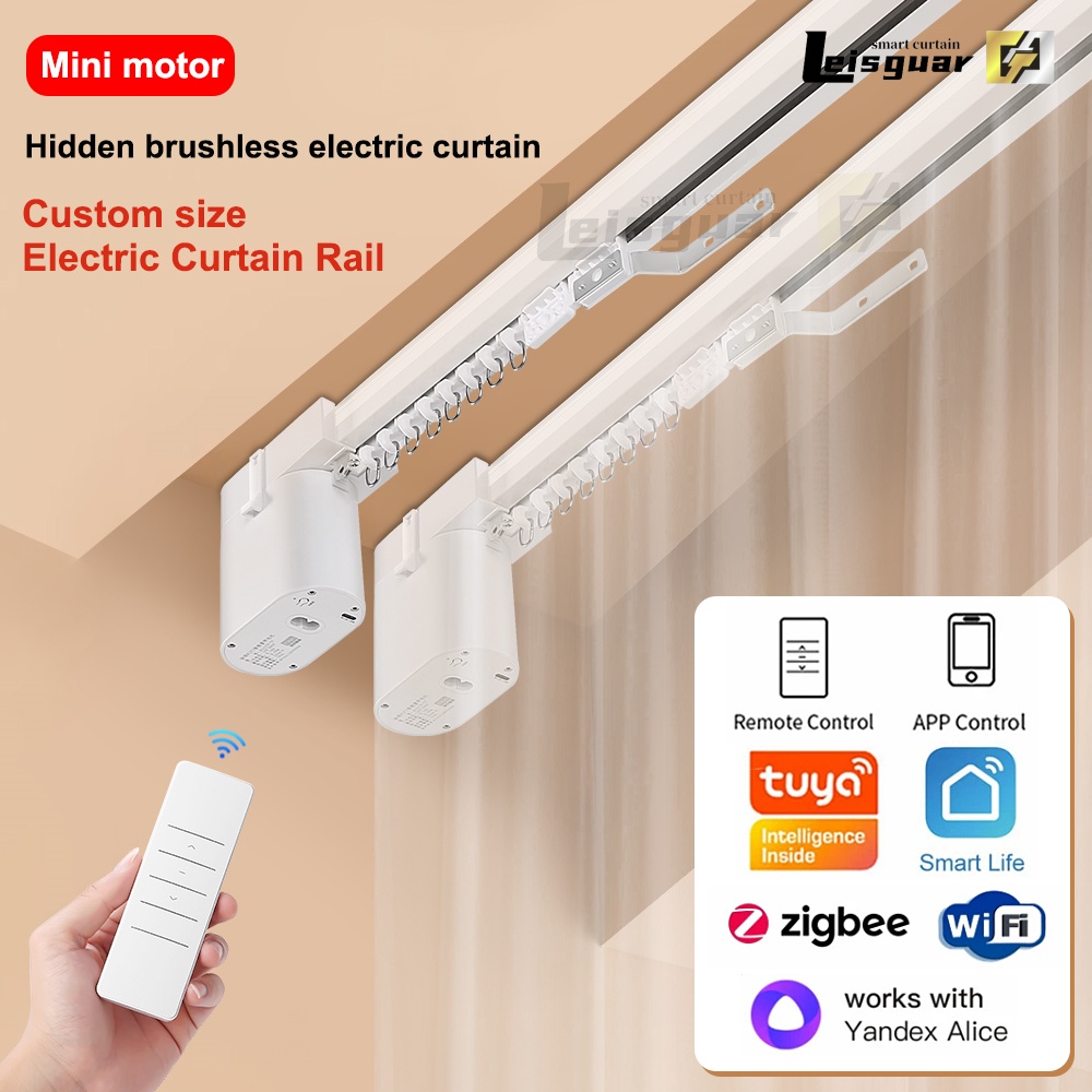 Smart Home Living - Sistem Rel Tirai Elektrik Pintar Mini
