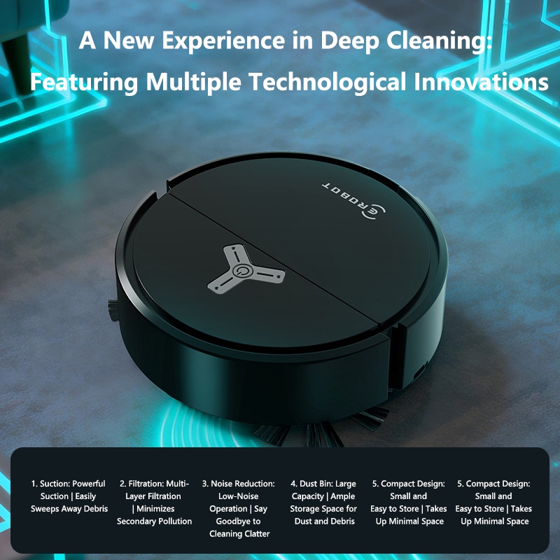 Robot Penyapu Pintar 3-in-1 Le - Smart Home Blog ulasan dan harga