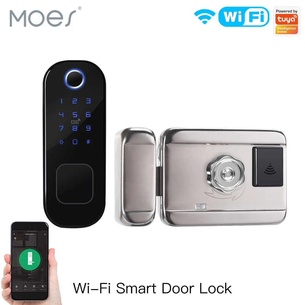 MOES pengunci pintu pintar Tuy - Smart Home Blog ulasan dan harga