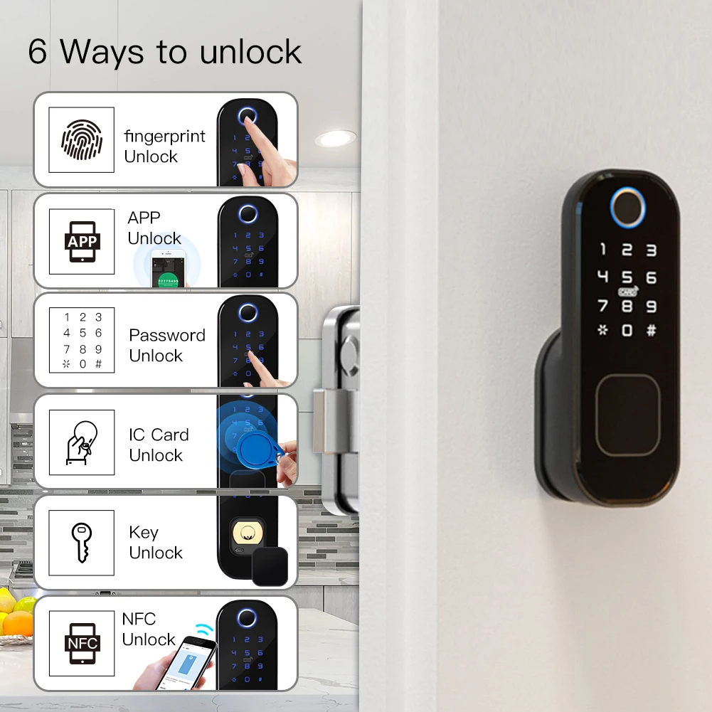 MOES pengunci pintu pintar Tuy - Smart Home Blog ulasan dan harga