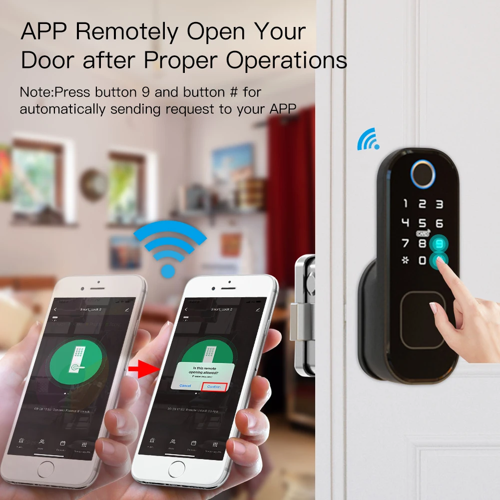 MOES pengunci pintu pintar Tuy - Smart Home Blog ulasan dan harga