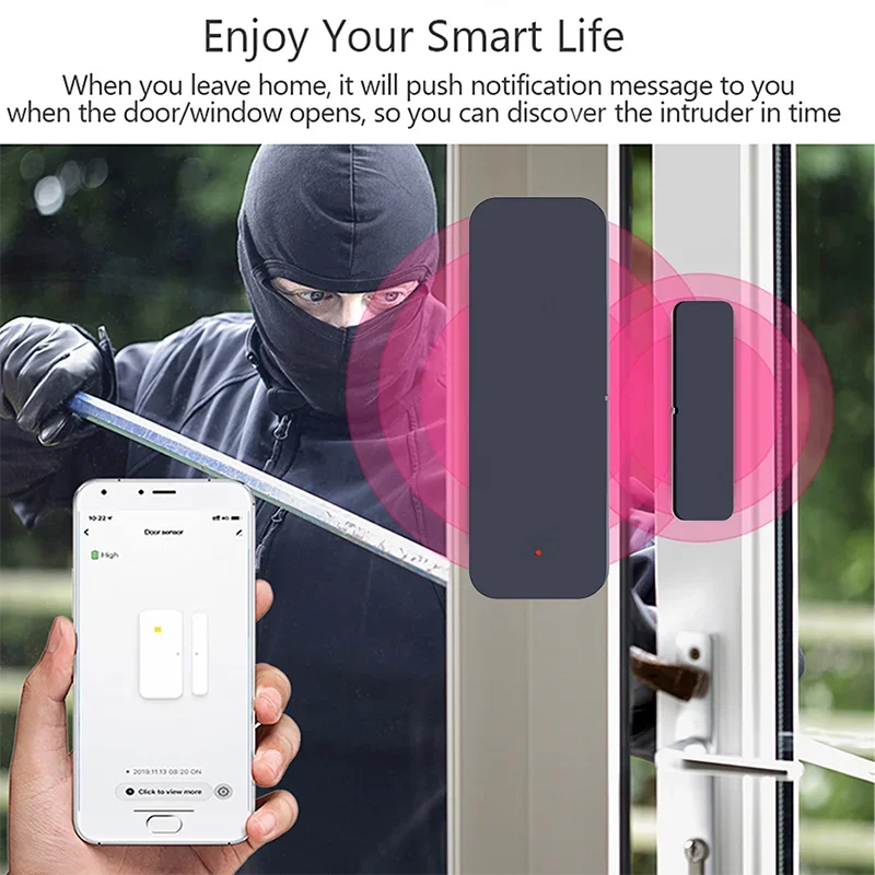 Zigbee Tuya Sensor pintu Wifi, - Smart Home Blog ulasan dan harga