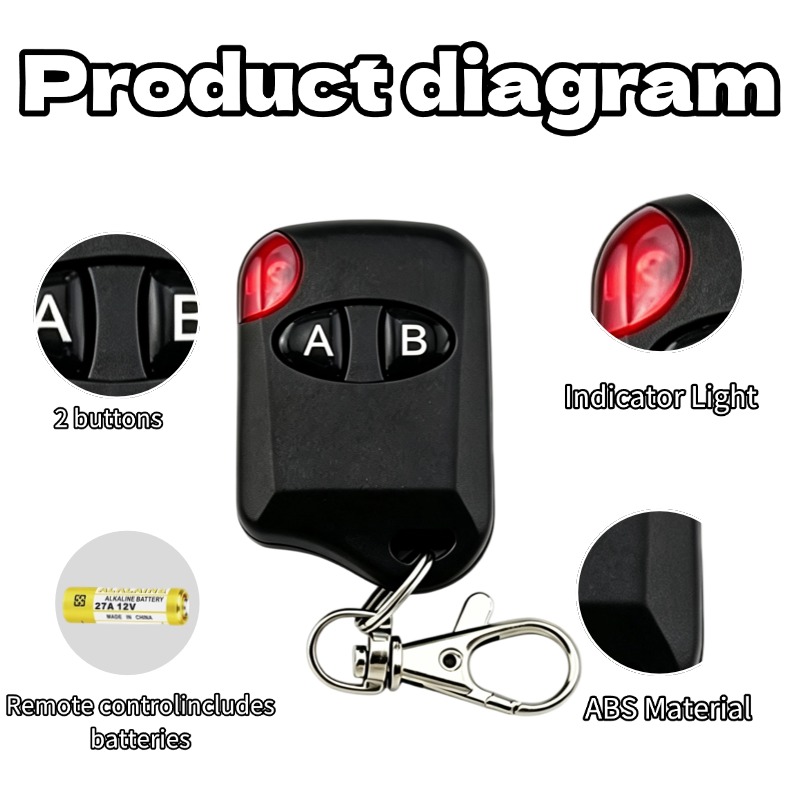 AC 110V 220V RF 433 Saklar Rem - Curtain Motor ulasan dan harga