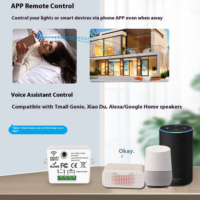 Perangkat Pemutus Daya Cerdas  - Smart Home Voice Control ulasan dan harga
