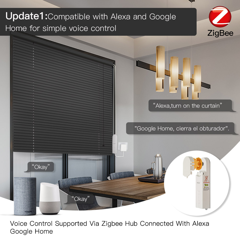 MOES ZigBee Smart DIY Motorize - Smart Home Living ulasan dan harga