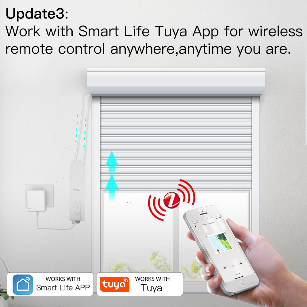 MOES ZigBee Smart DIY Motorize - Smart Home Living ulasan dan harga