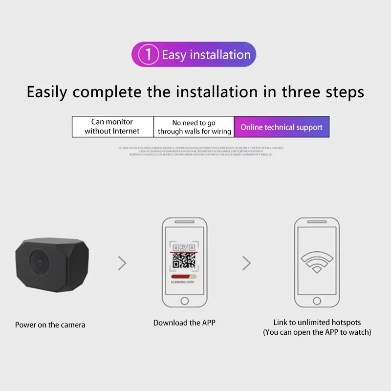 Kamera Keamanan WiFi 4K HD unt - Smart Home Design ulasan dan harga