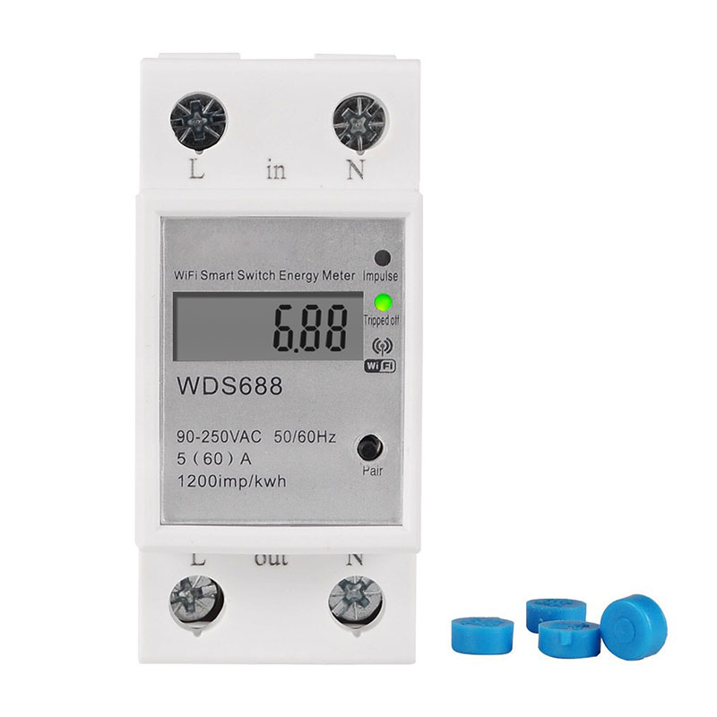 WDS688 WiFi cerdas meteran ene - Smart Home Energy App ulasan dan harga