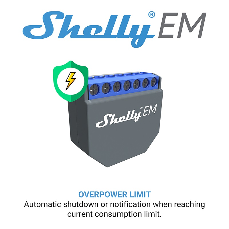 SHELLY EM Wifi Smart Life Cont - Smart Home Voice Control ulasan dan harga
