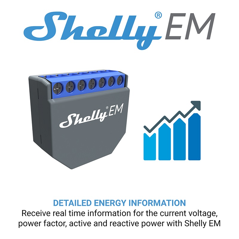 SHELLY EM Wifi Smart Life Cont - Smart Home Voice Control ulasan dan harga