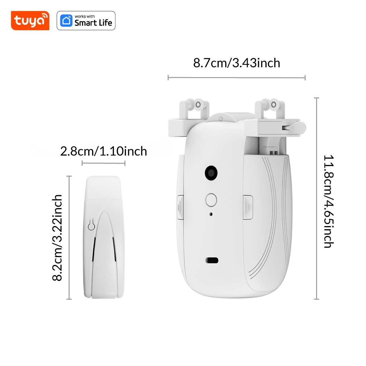 Robot tirai WiFi cerdas Tuya ( - Smart Home Living ulasan dan harga