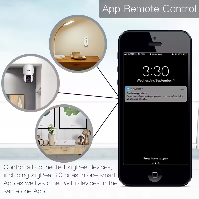 Moes Tuya ZigBee 3.0 Smart Gat - Smart Home Living ulasan dan harga