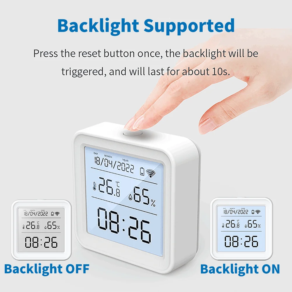 Zigbee Tuya termometer detekto - Smart Home Design ulasan dan harga