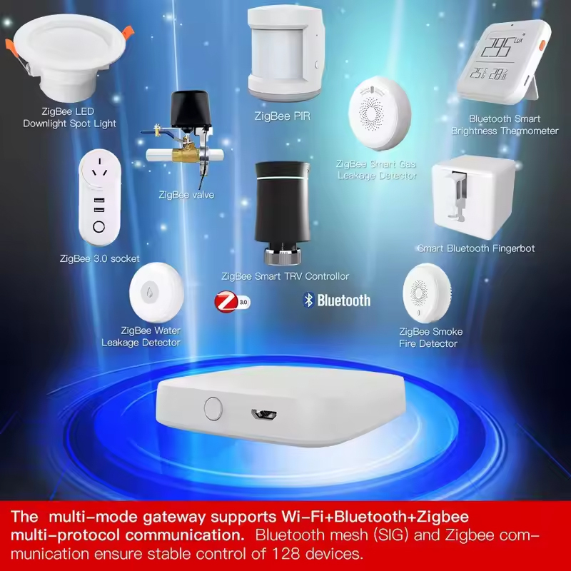 MOES Tuya ZigBee3.0 Smart Hub, - Smart Home Living ulasan dan harga