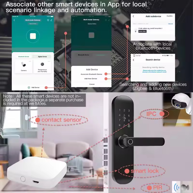 MOES Tuya ZigBee3.0 Smart Hub, - Smart Home Living ulasan dan harga