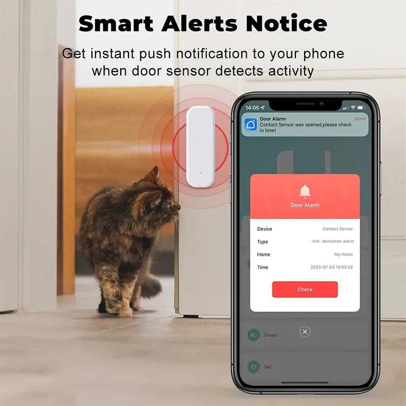 Tuya WiFi Sensor Jendela Pintu - Smart Home Blog ulasan dan harga