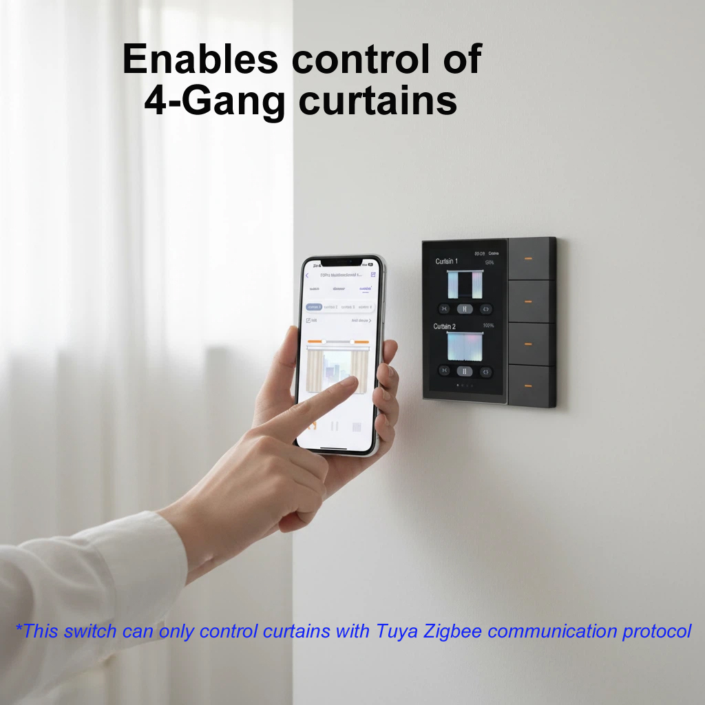 Panel Cerdas Tuya F3-pro ZigBe - Smart Home Design ulasan dan harga