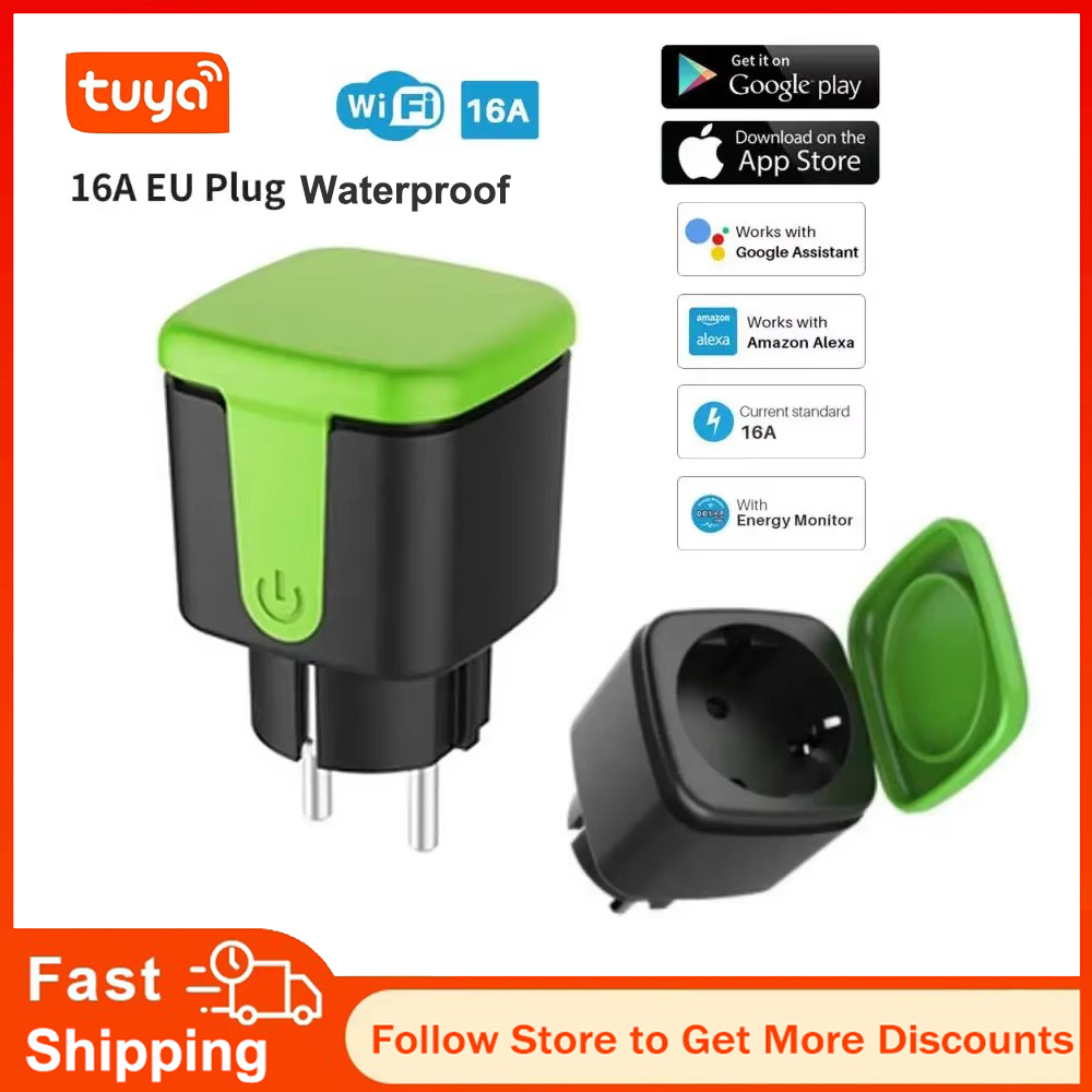 Tuya EU 16A WiFi Smart Waterpr - Smart Home Living ulasan dan harga