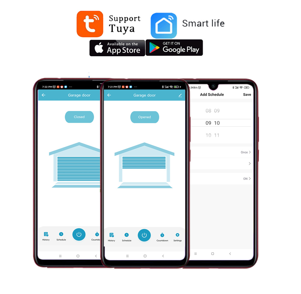 Pengontrol pembuka pintu garas - Smart Home Living ulasan dan harga