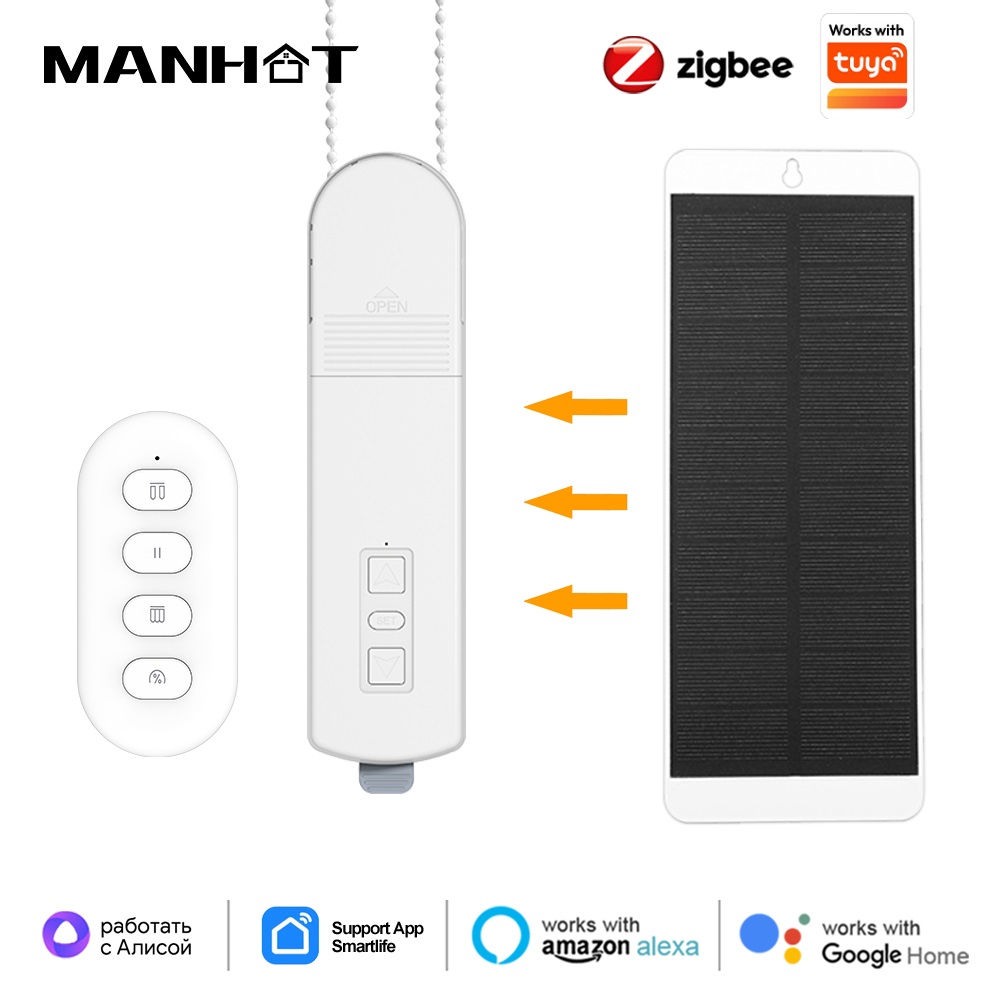 Bekerja dengan Tuya Zigbee Sma - Curtain Motor ulasan dan harga