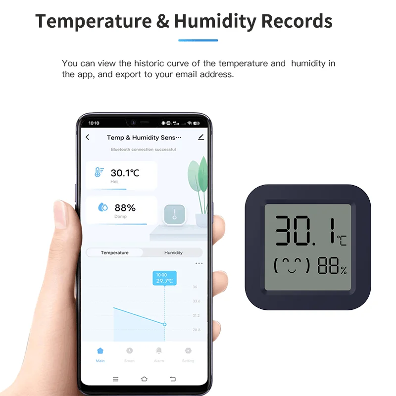 Sensor Suhu Kelembapan BT Laya - Smart Home Design ulasan dan harga
