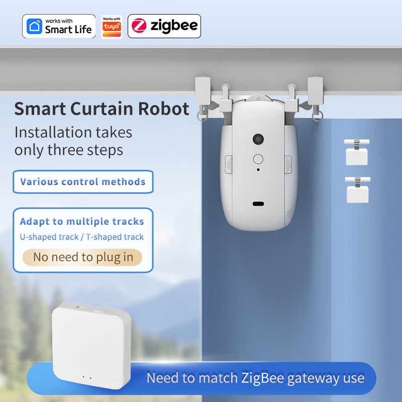 Robot Penggerak Tirai Pintar Z - Smart Home Devices ulasan dan harga