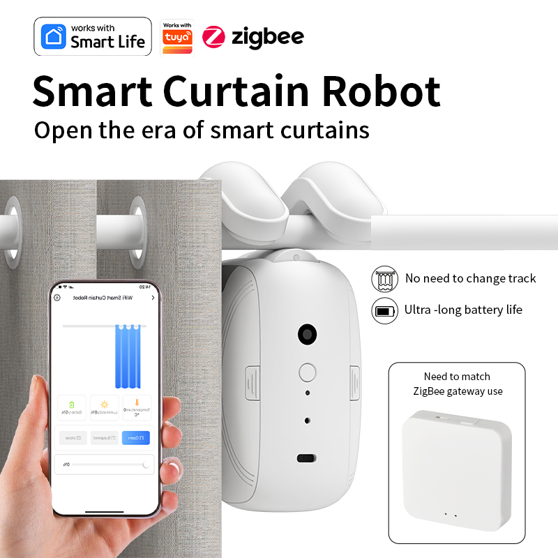 Robot Penggerak Tirai Pintar Z - Smart Home Devices ulasan dan harga
