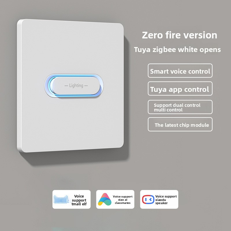 Tuya Zigbee Saklar Tombol Cerd - Smart Home Voice Control ulasan dan harga