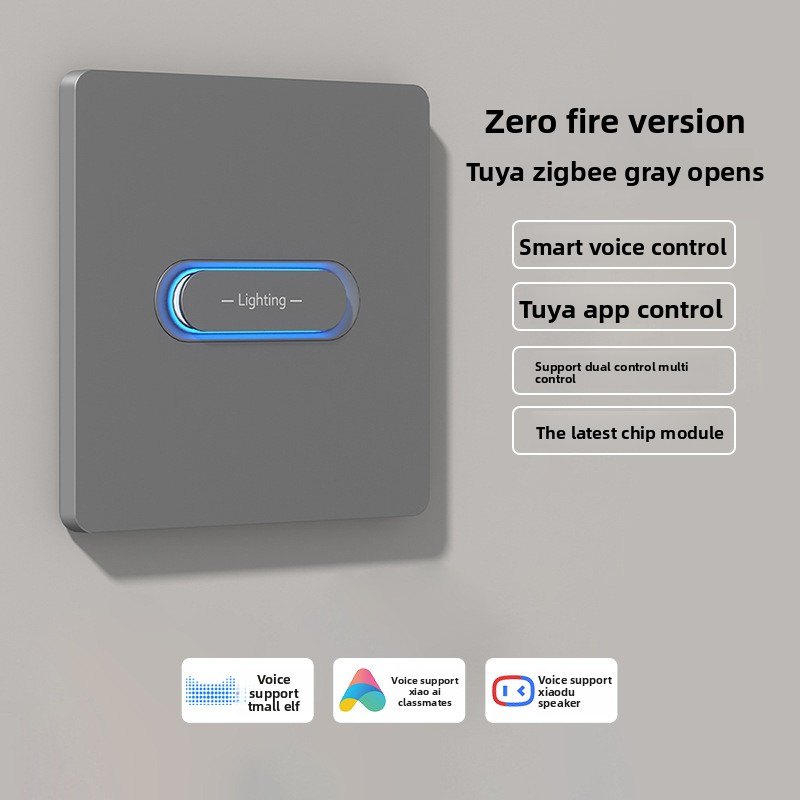 Tuya Zigbee Saklar Tombol Cerd - Smart Home Voice Control ulasan dan harga